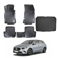 Mercedes B Class W247 Floor Mats and Cargo Liner 2018-2026 - Auto Accessory
