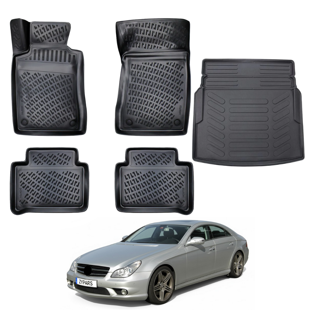 Mercedes CLS C219 Floor Mats and Cargo Liner 2004-2010