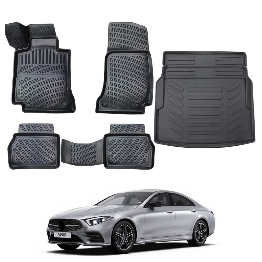 Mercedes CLS C257 Floor Mats and Cargo Liner 2018-2026