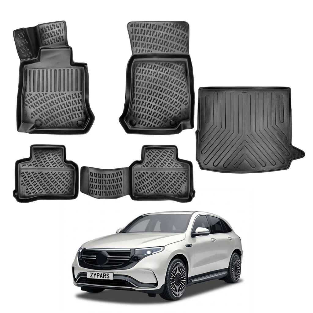 Mercedes EQC Floor Mats and Cargo Liner 2019-2026