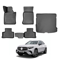 Mercedes GLC X254 Floor Mats and Cargo Liner 2022-2026, All Weather TPE Front, Rear & Cargo Set