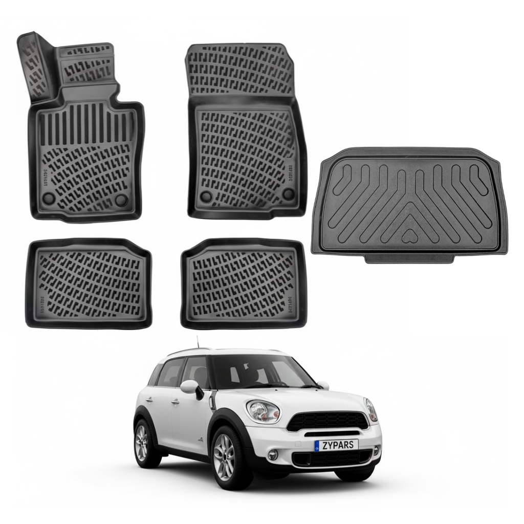 Mini Countryman R60 Floor Mats and Cargo Liner 2010-2016