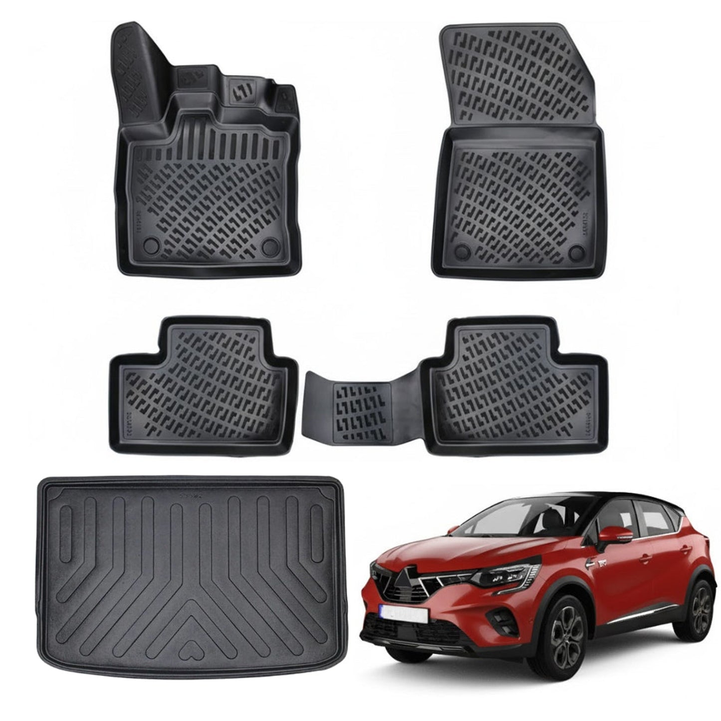 Mitsubishi ASX Floor Mats and Cargo Liner 2023-2026 - Auto Accessory
