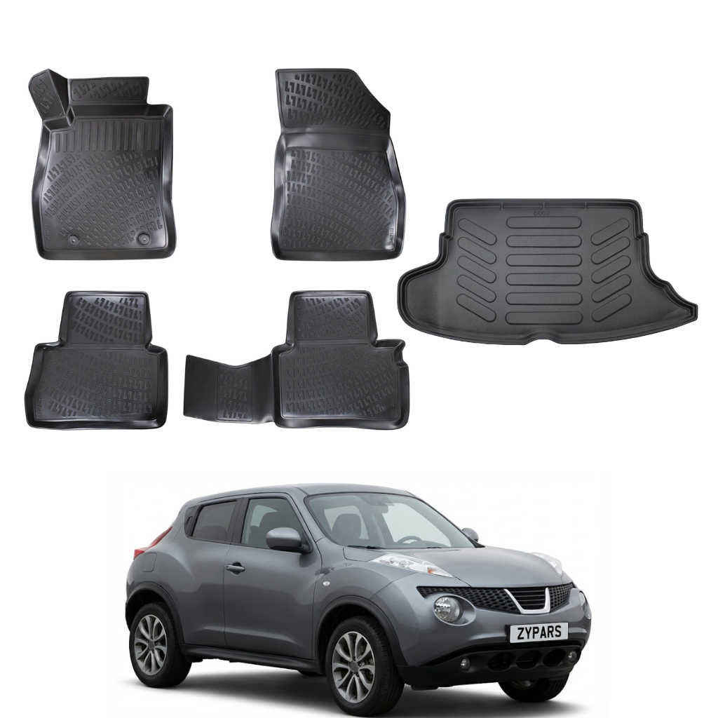 Nissan Juke Floor Mats and Cargo Liner 2010-2020 - Auto Accessory SKU: 4782
