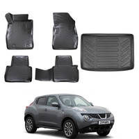 Nissan Juke Floor Mats and Cargo Liner 2010-2020, All Weather TPE Front, Rear & Cargo Set