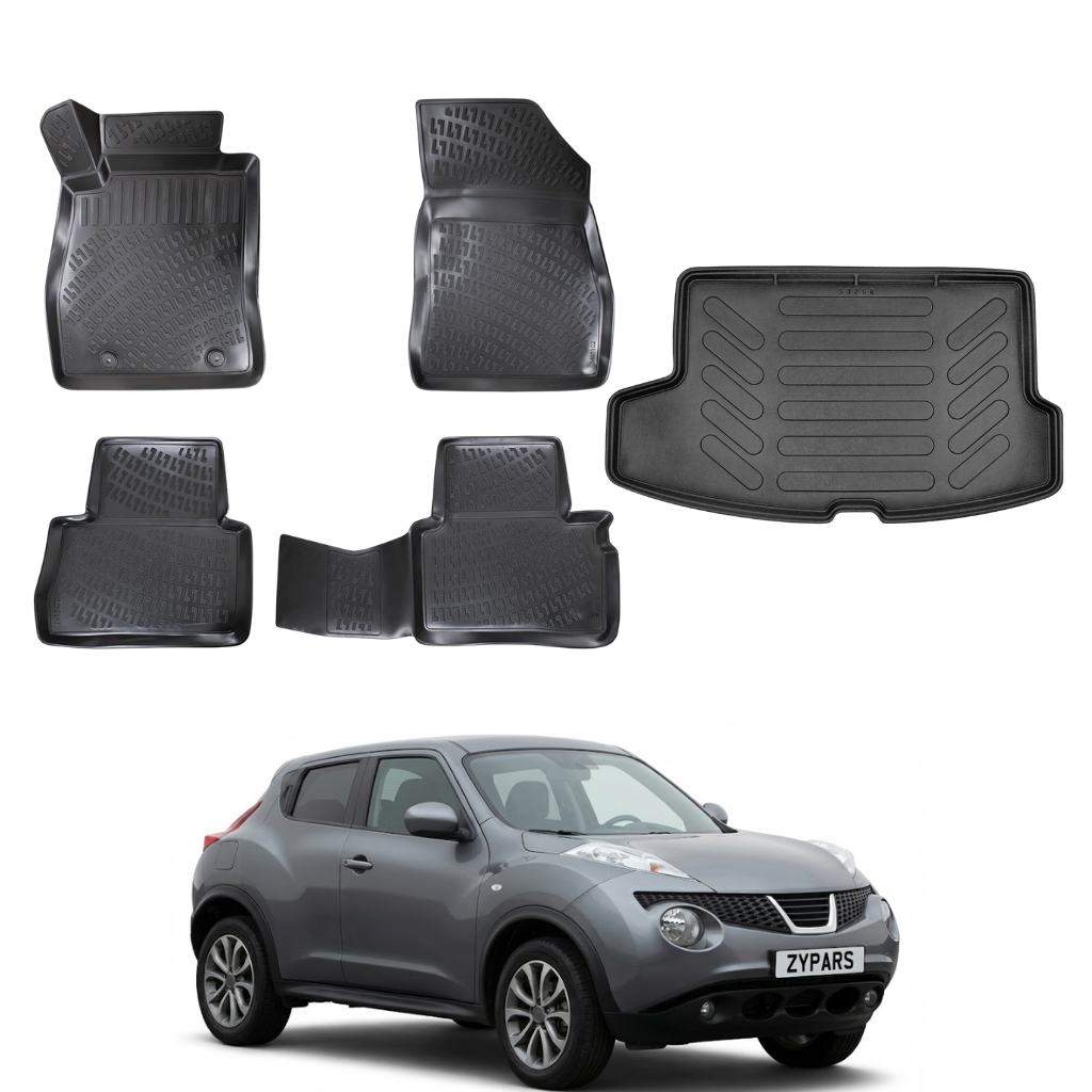 Nissan Juke Floor Mats and Cargo Liner 2010-2020 - Auto Accessory SKU: 4784