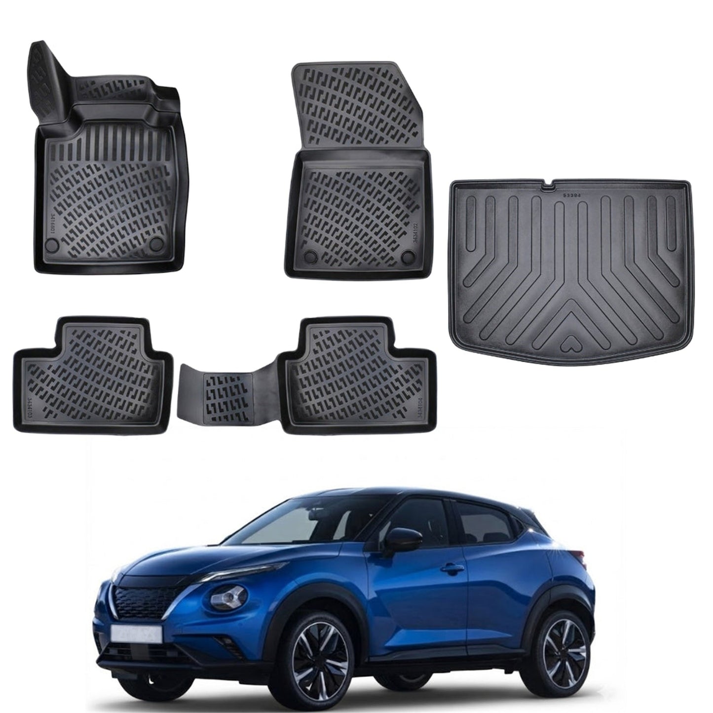 Nissan Juke Floor Mats and Cargo Liner 2020-2026 - Auto Accessory