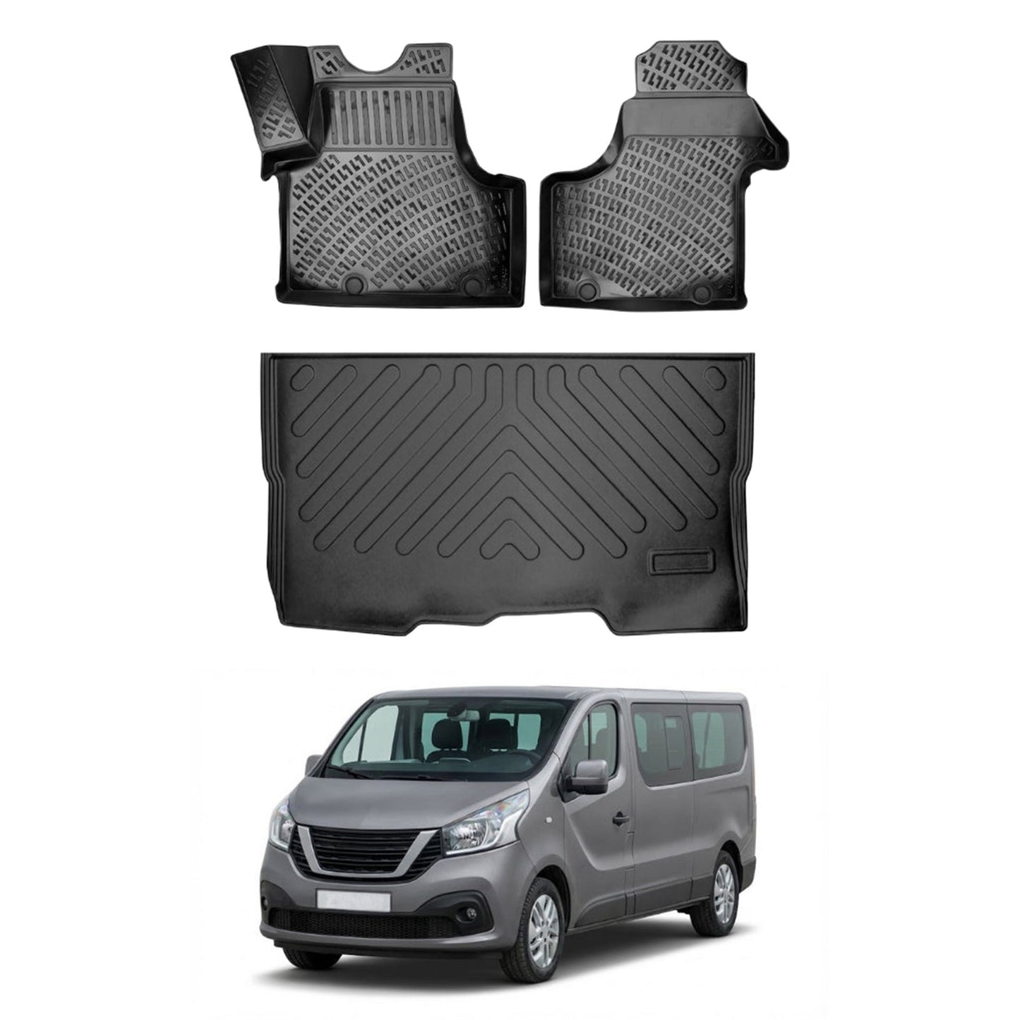 Nissan NV300/Primastar Floor Mats and Cargo Liner 2016-2026 - Auto Accessory