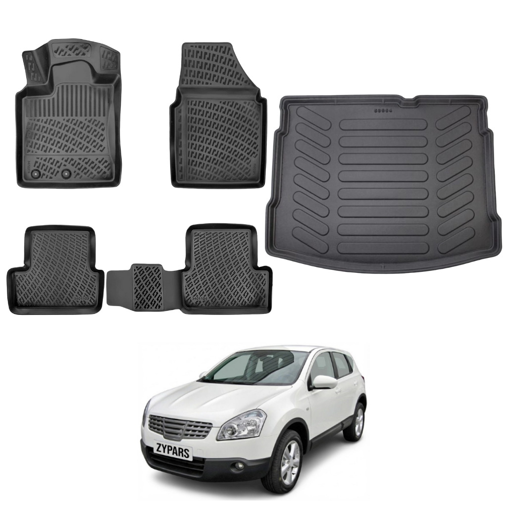 Nissan Qashqai Floor Mats and Cargo Liner 2006-2013