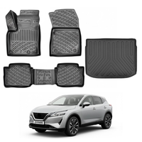 Nissan Qashqai Floor Mats and Cargo Liner 2022-2026 - Auto Accessory SKU: 4799