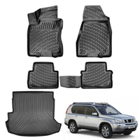 Nissan X-Trail and Floor Mats and Cargo Liner 2007-2014, All Weather TPE Front, Rear & Cargo Set