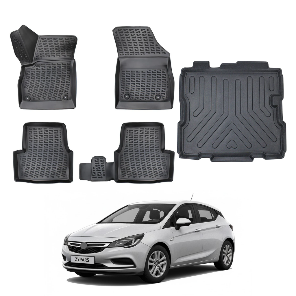 Opel Astra K Floor Mats and Cargo Liner 2015-2021 | Ehiltek Shop