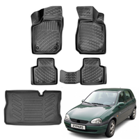 Opel Corsa B Floor Mats and Cargo Liner 1993-2000