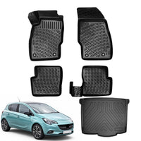 Opel Corsa E Floor Mats and Cargo Liner 2014-2019 - Auto Accessory