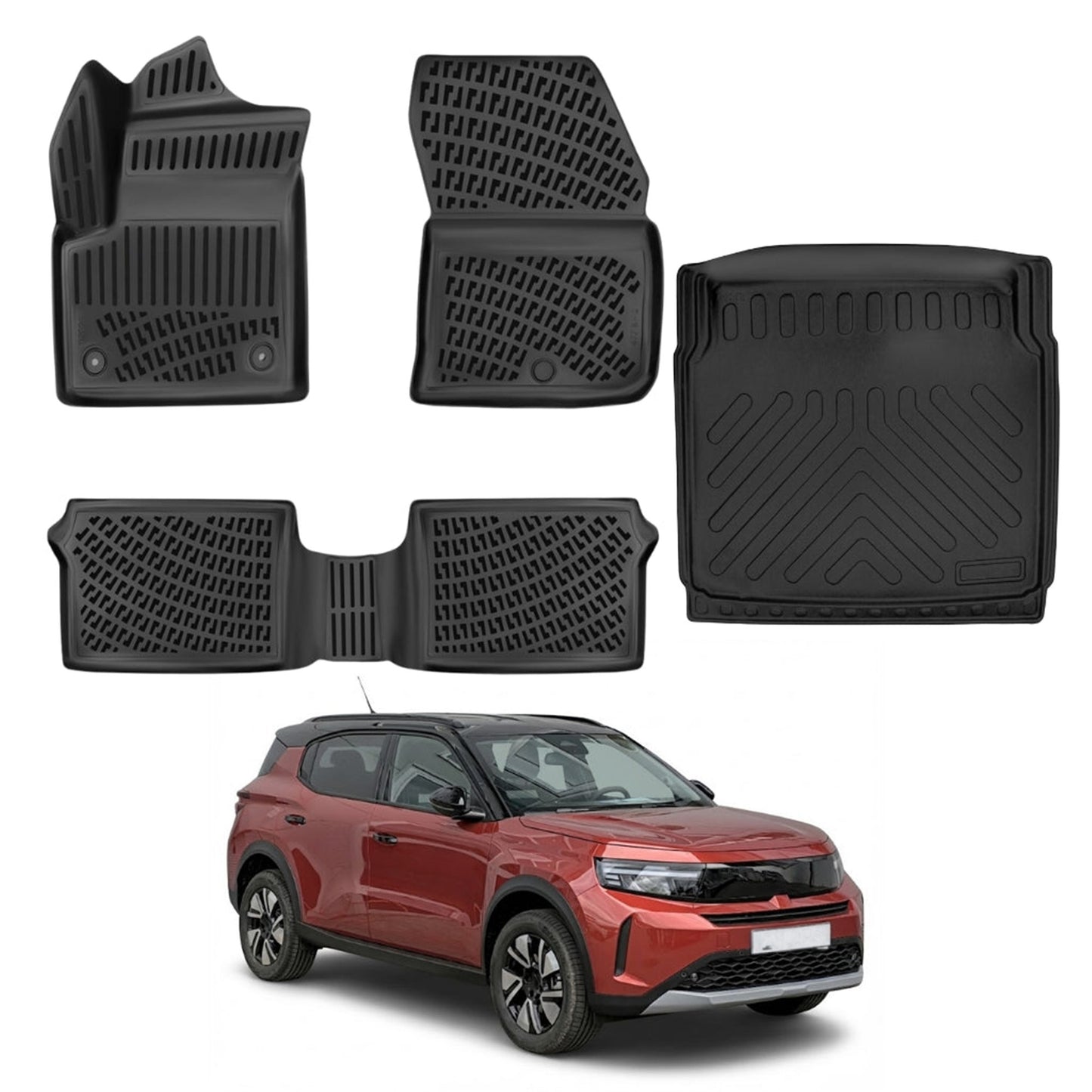 Opel Frontera Floor Mats and Cargo Liner 2025-2026 - Auto Accessory SKU: 4834
