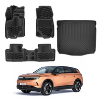 Opel Grandland Floor Mats and Cargo Liner 2025-2026, All Weather TPE Front, Rear & Cargo Set