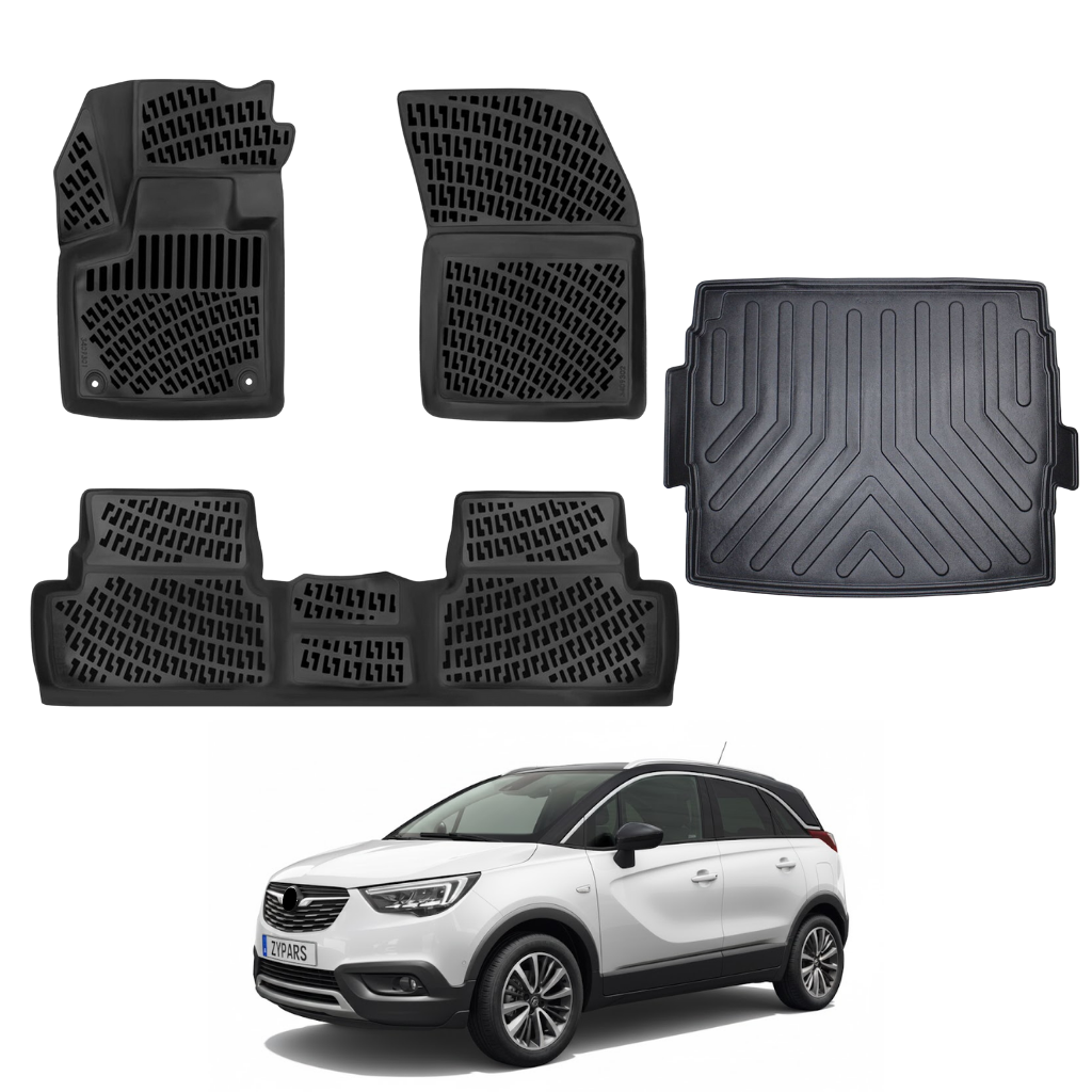 Opel Grandland X Floor Mats and Cargo Liner 2017-2021 | Ehiltek Shop