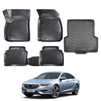 Opel Insignia Floor Mats and Cargo Liner 2017-2026, All Weather TPE Front, Rear & Cargo Set