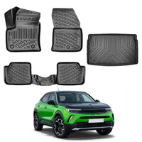 Opel Mokka Floor Mats and Cargo Liner 2021-2026 - Auto Accessory SKU: 4854