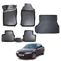 Opel Vectra B Floor Mats and Cargo Liner 1995-2002, All Weather TPE Front, Rear & Cargo Set