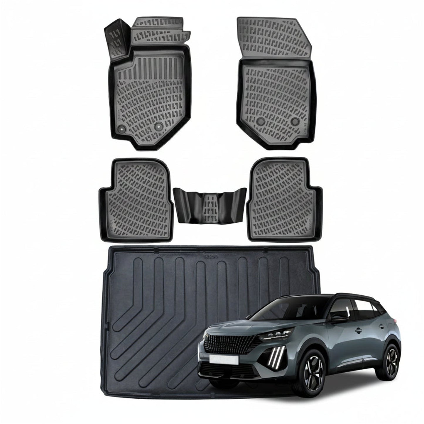 Peugeot 2008 Floor Mats and Cargo Liner 2019-2026 - Auto Accessory