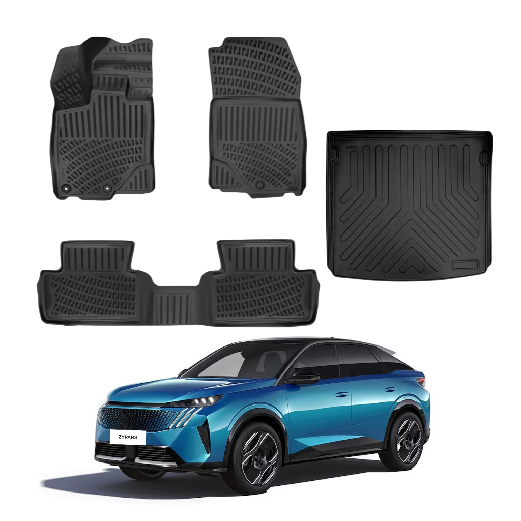 Peugeot 3008 Floor Mats and Cargo Liner 2024-2026 - Auto Accessory SKU: 76_1