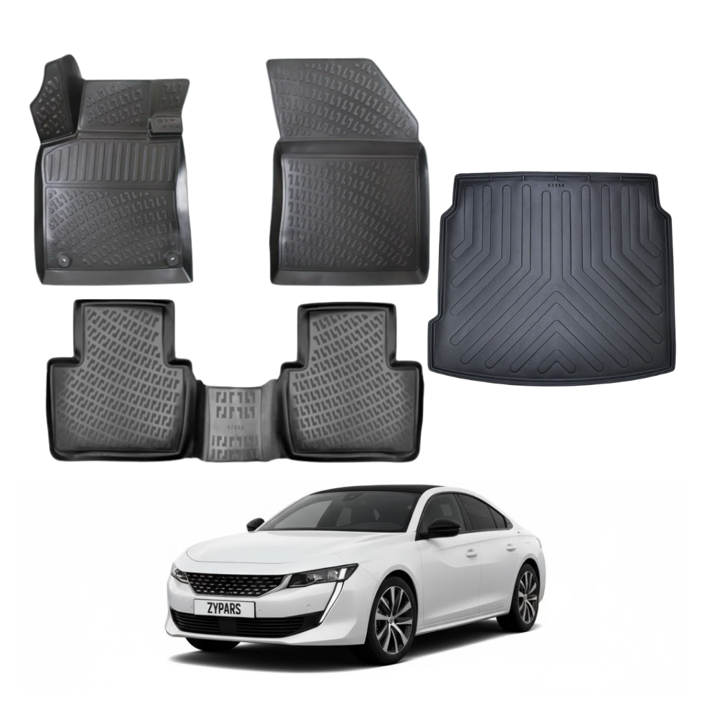 Peugeot 508 Floor Mats and Cargo Liner 2018-2026