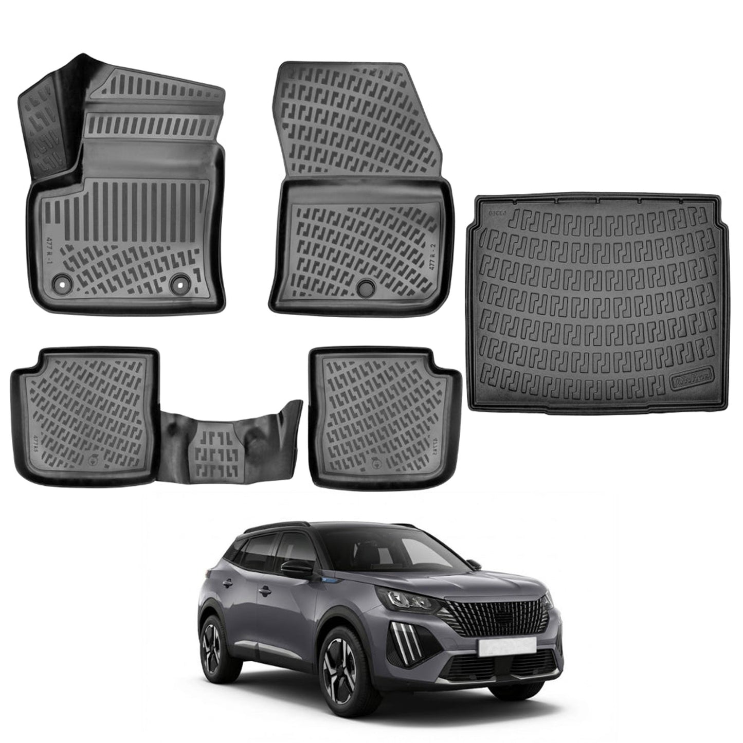 Peugeot E- Floor Mats and Cargo Liner 2008-2026 - Auto Accessory