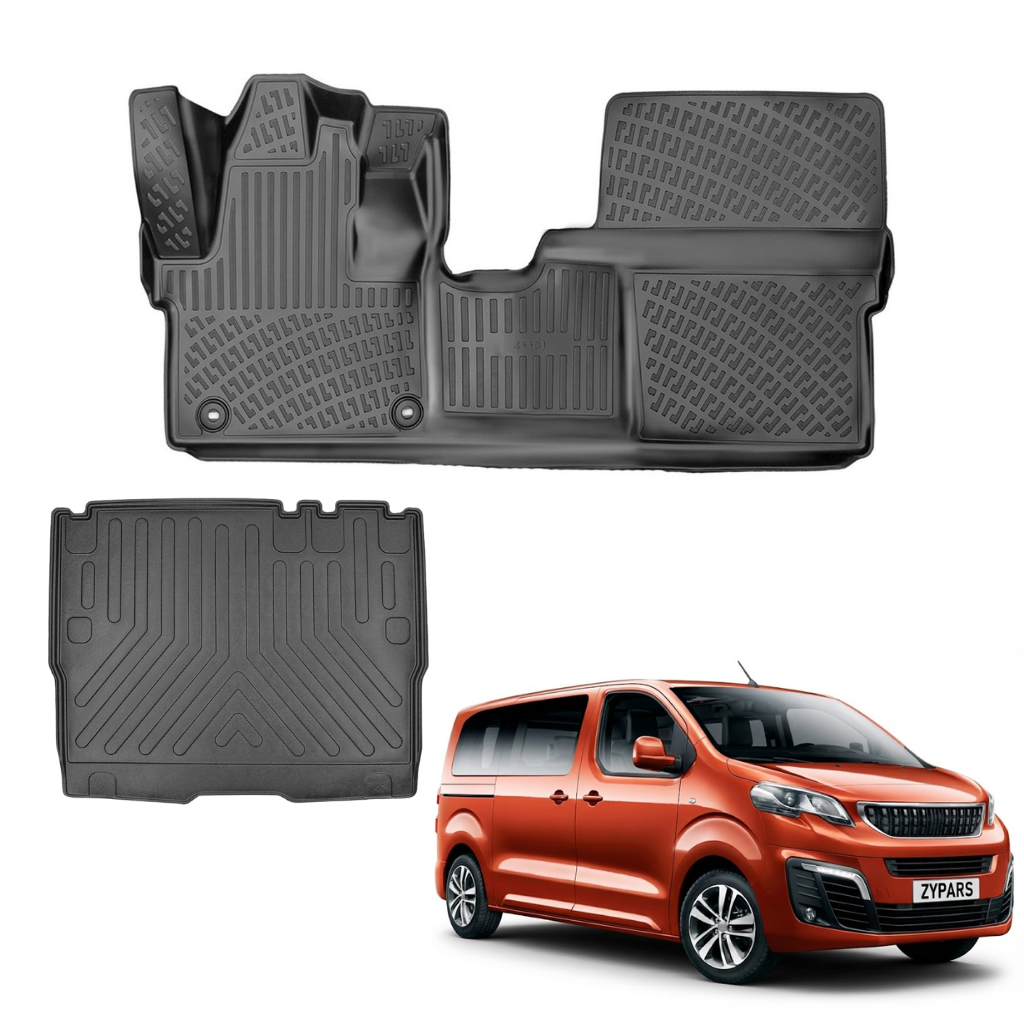 Peugeot Expert Traveler Floor Mats and Cargo Liner 2016-2026