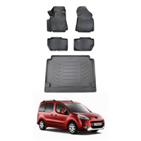 Peugeot Partner Tepee Floor Mats and Cargo Liner 2008-2018