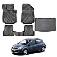 Renault Clio Floor Mats and Cargo Liner 2005-2012 - Auto Accessory