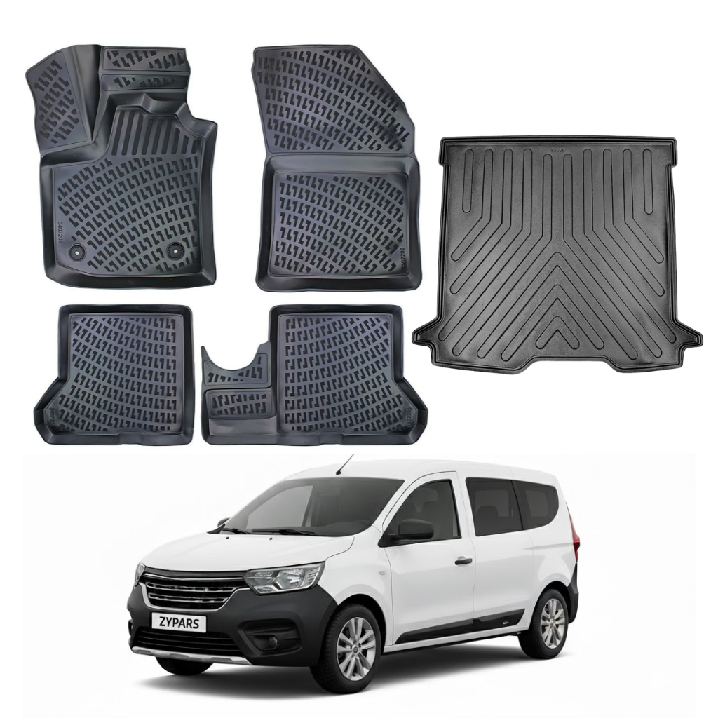 Renault Express Floor Mats and Cargo Liner 2021-2026