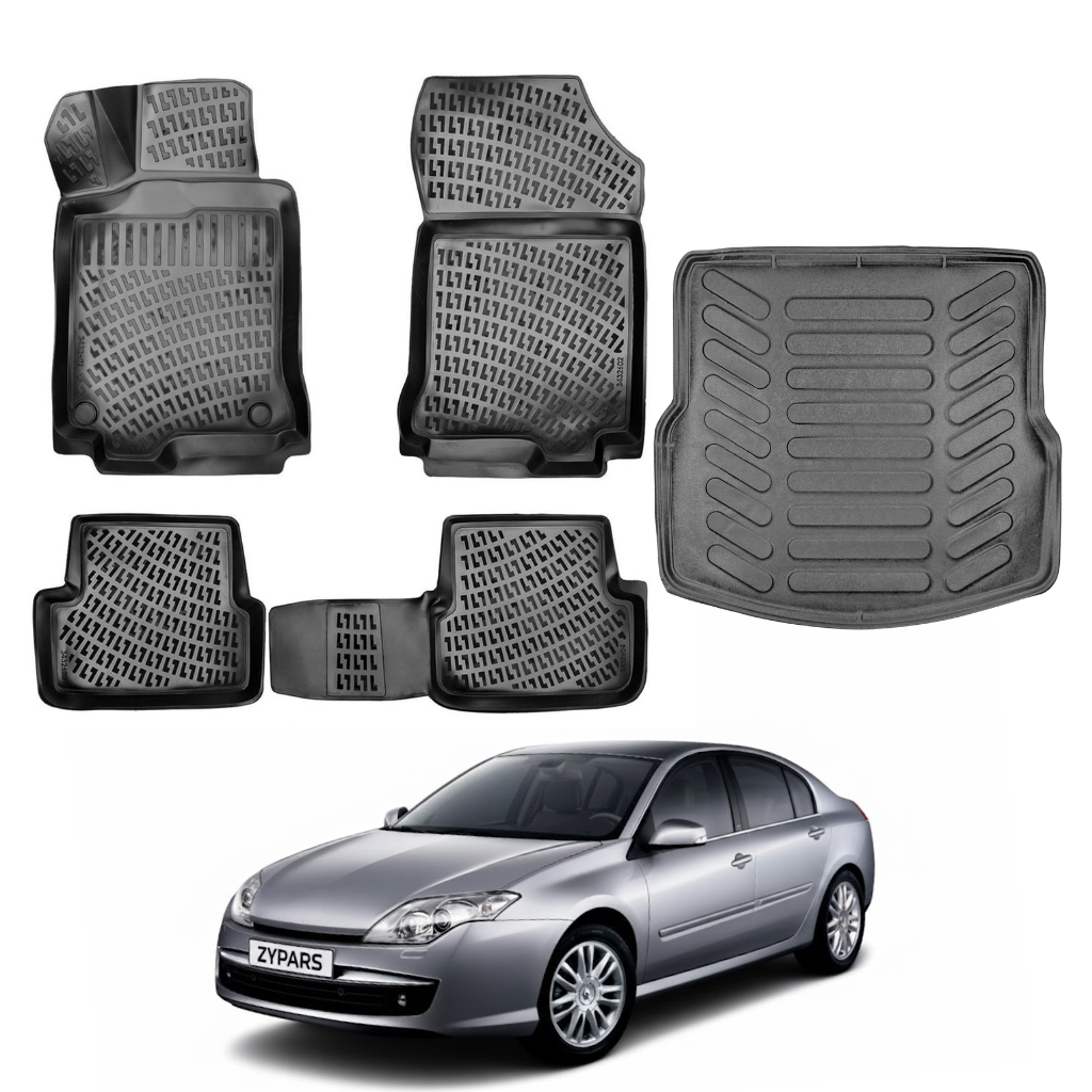 Renault Laguna Floor Mats and Cargo Liner 2007-2016