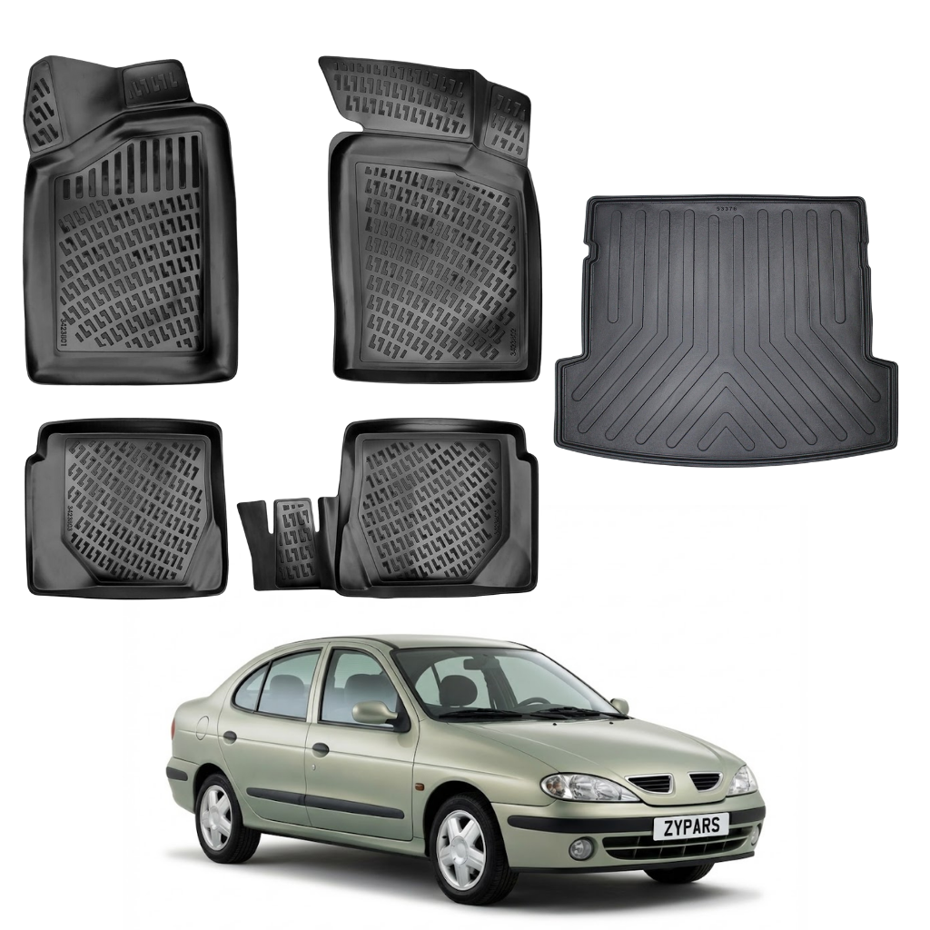 Renault Megane Floor Mats and Cargo Liner 1995-2002