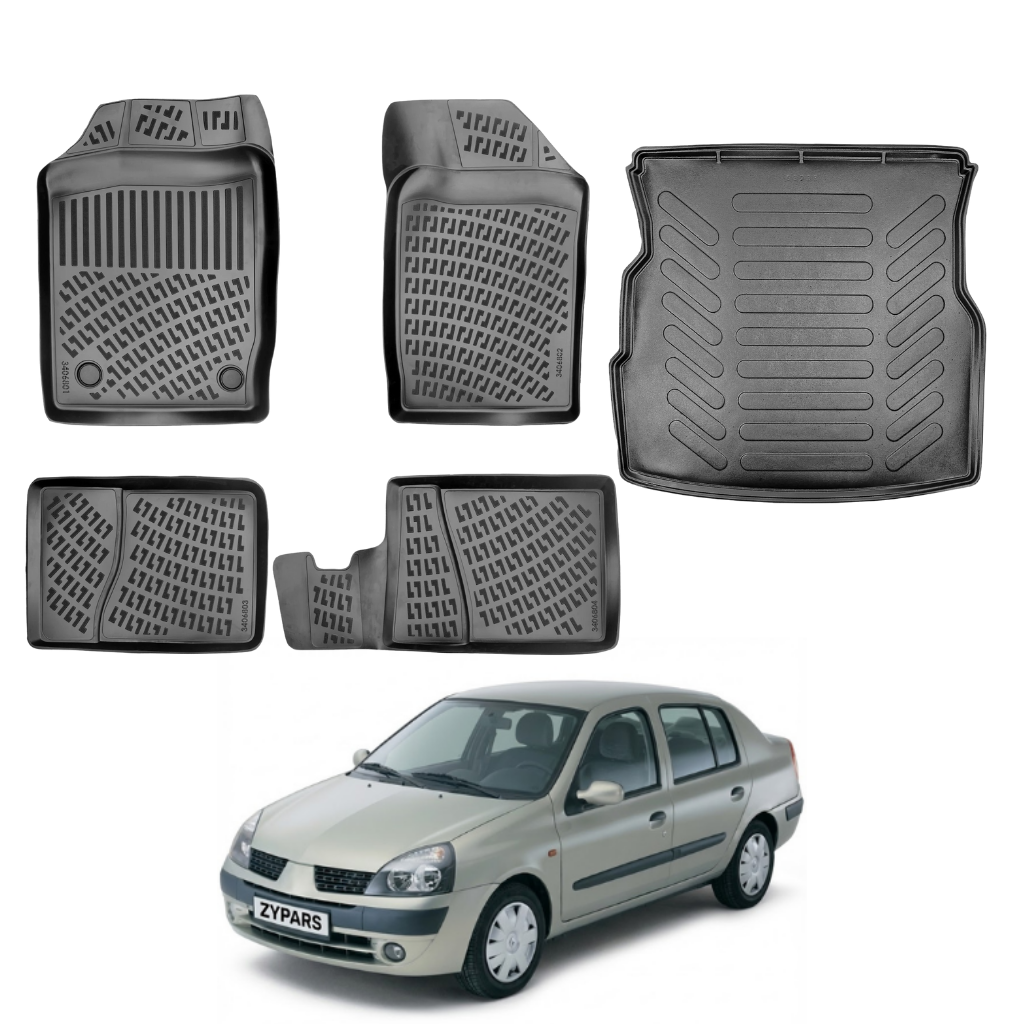 Renault Symbol Floor Mats and Cargo Liner 1999-2008