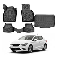 Seat Ibiza Floor Mats and Cargo Liner 2022-2026 - Auto Accessory