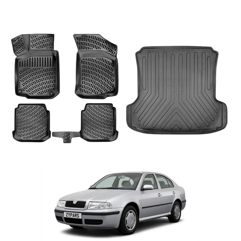Skoda Octavia A4 Floor Mats and Cargo Liner 1996-2004