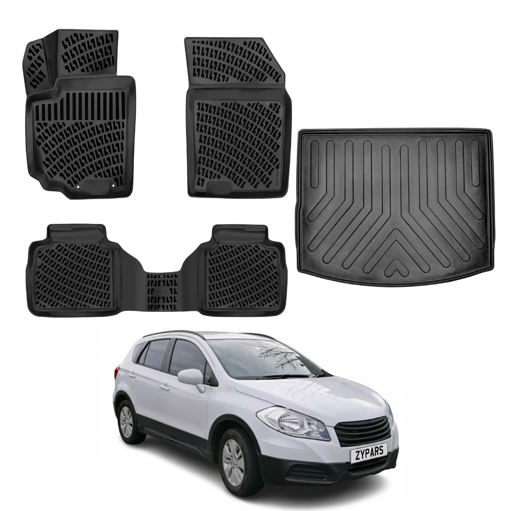 Suzuki SX4 S-Cross Floor Mats and Cargo Liner 2013-2020