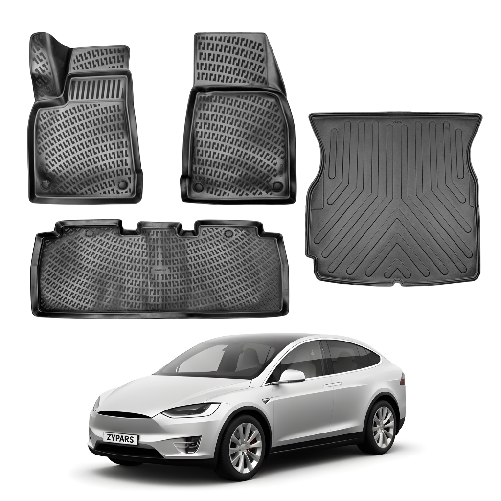 Tesla Model X Floor Mats and Cargo Liner 2015-2021