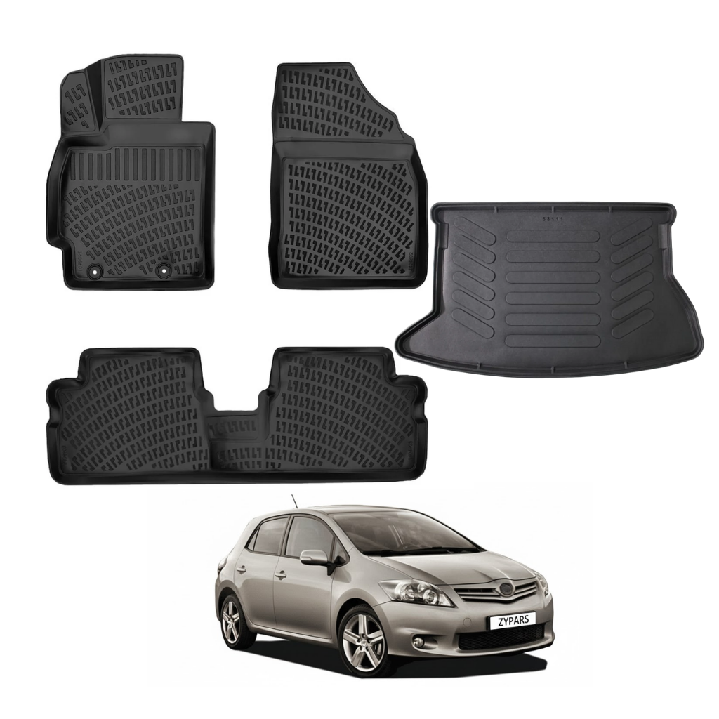 Toyota Auris Floor Mats and Cargo Liner 2006-2012