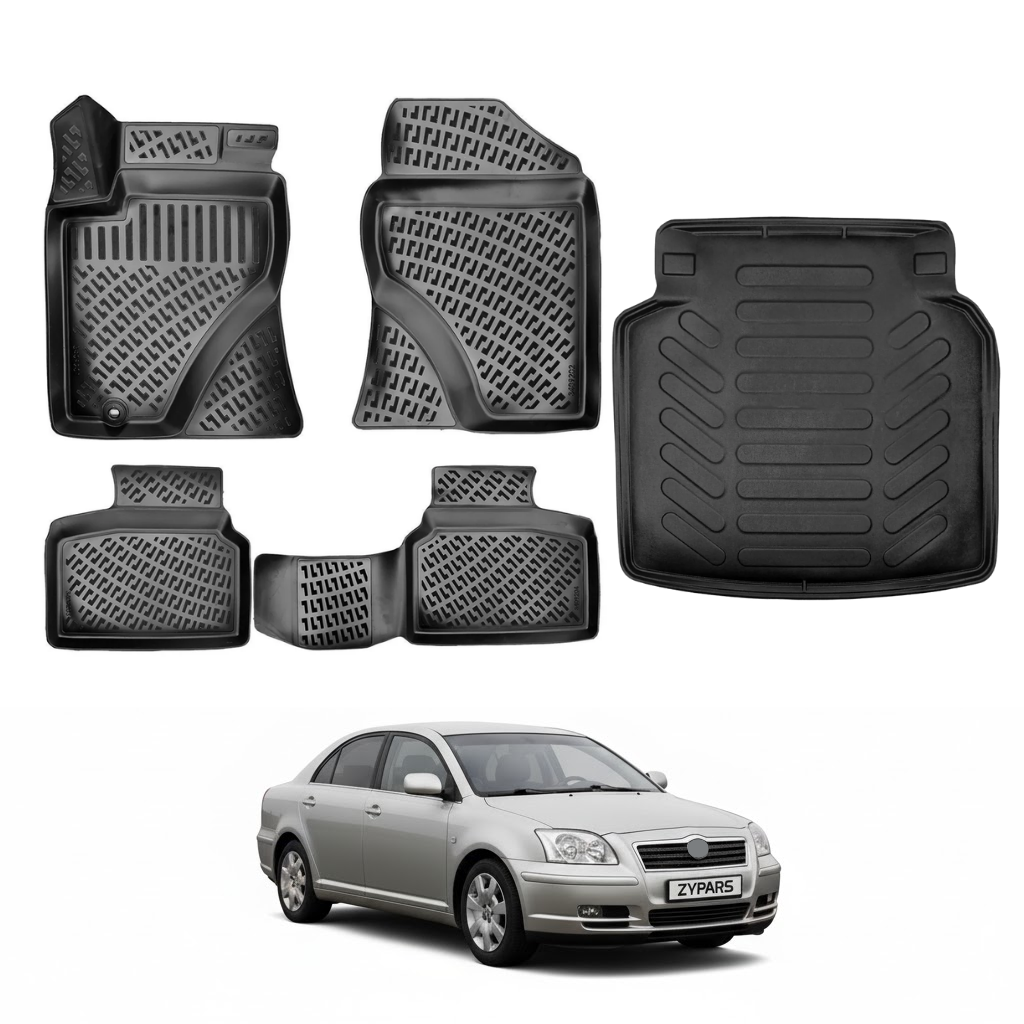 Toyota Avensis Floor Mats and Cargo Liner 2003-2009