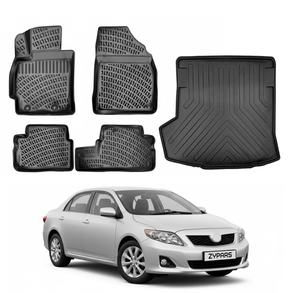 Toyota Corolla Floor Mats and Cargo Liner 2007-2013