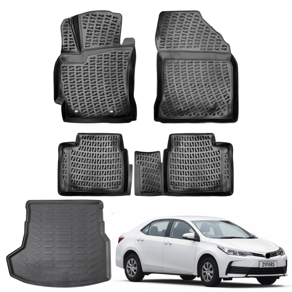 Toyota Corolla Floor Mats and Cargo Liner 2013-2018
