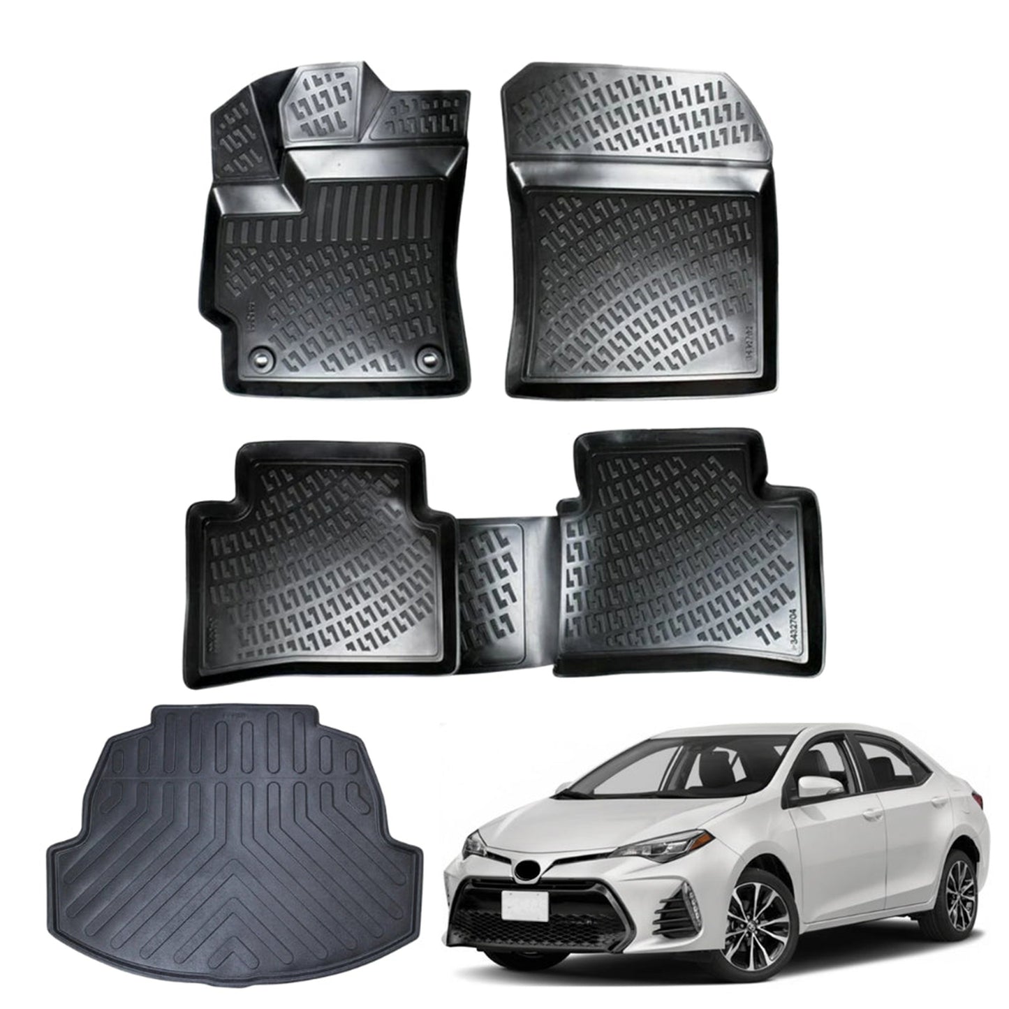 Toyota Corolla Floor Mats and Cargo Liner 2018-2026 - Auto Accessory