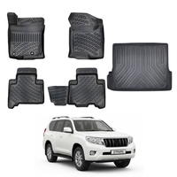 Toyota Land Cruiser Prado J150 Floor Mats and Cargo Liner 2009-2023