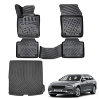 Volvo V90 Floor Mats and Cargo Liner 2016-2026, All Weather TPE Front, Rear & Cargo Set