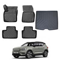 Volvo XC40 Recharge Floor Mats and Cargo Liner 2018-2026, All Weather TPE Front, Rear & Cargo Set