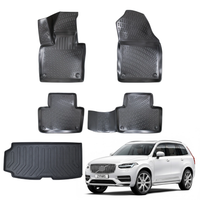 Volvo XC90 Floor Mats and Cargo Liner 2015-2026, All Weather TPE Front, Rear & Cargo Set