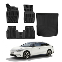 Volkswagen ID.7 Floor Mats and Cargo Liner 2023-2026, All Weather TPE Front, Rear & Cargo Set