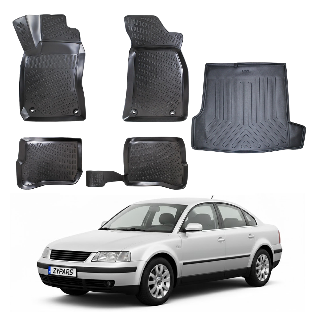 Volkswagen Passat B5 Floor Mats and Cargo Liner 1996-2005